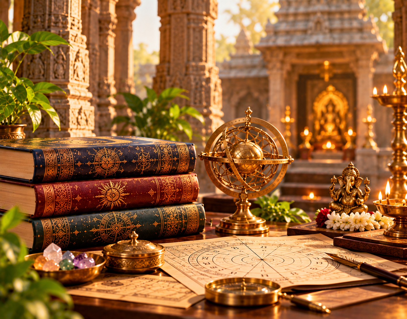 KP Vedic Astrology Study Altar